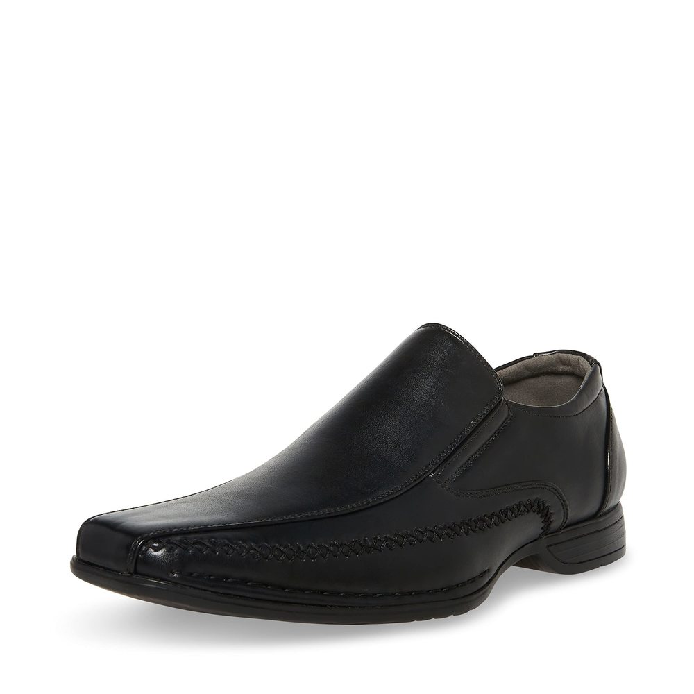 MADDEN MENS TRACE LOAFERS SHOES, BLACK, 9.5 US